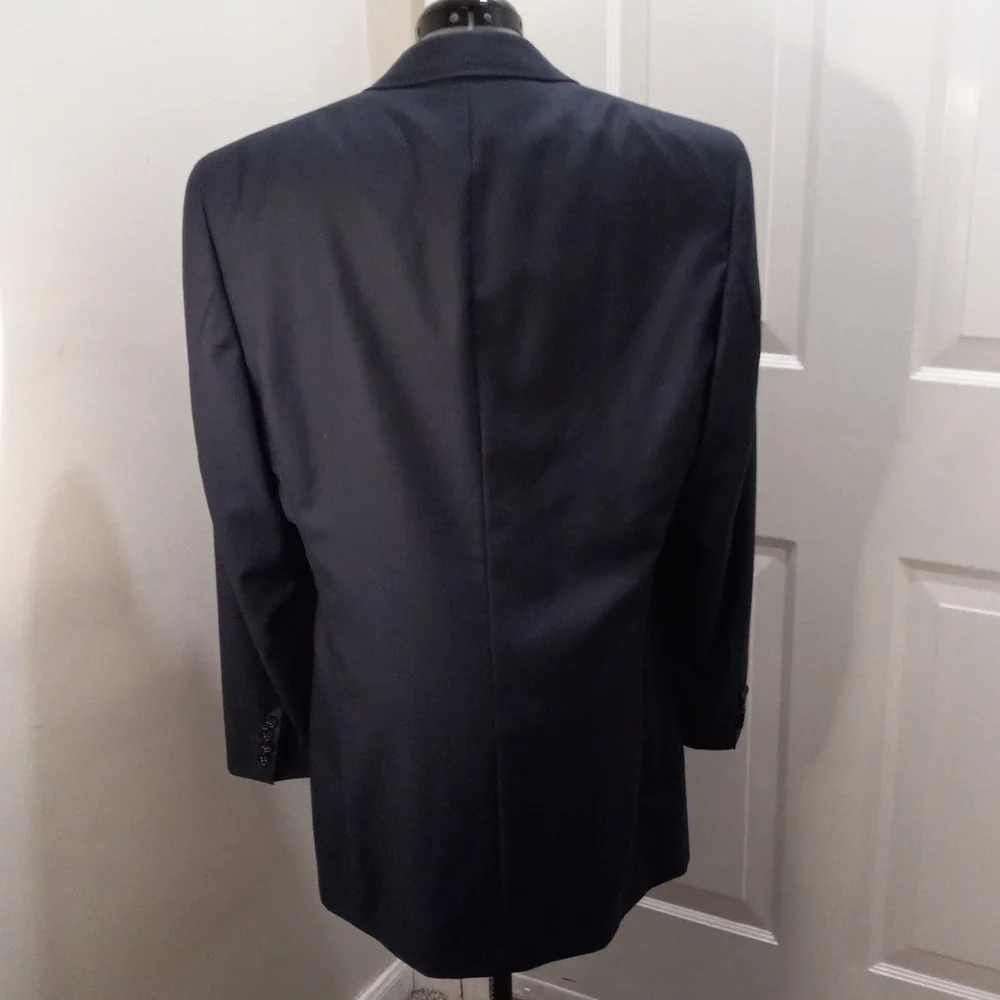 Murano Blazer,Made in Italy, Dk Navy, 100% Wool